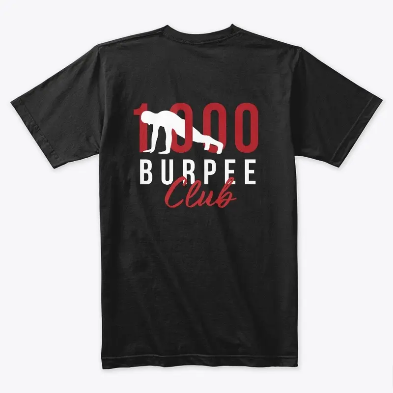 1,000 Burpee Club (BLACK)